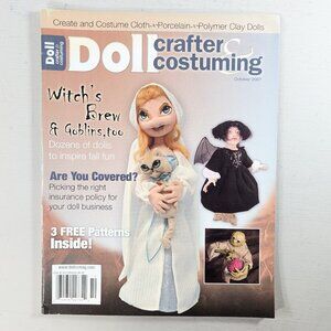 Doll crafter and costuming magazine OCT 2007, doll making magazine